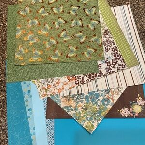 🍃 Meadow Loose Scrapbook Paper Bundle
